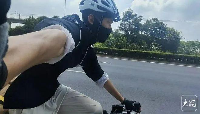 26天2024公里！安徽00后小伙一路从合肥骑行到深圳“出发永远最有意义”(图3)