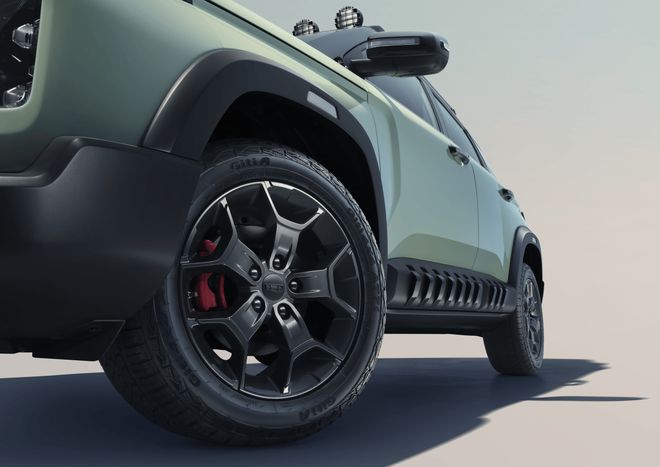 定名“吉利牛仔”吉利首款轻越野SUV曝光(图1) 定名“吉利牛仔”吉利首款轻越野SUV曝光(图1)