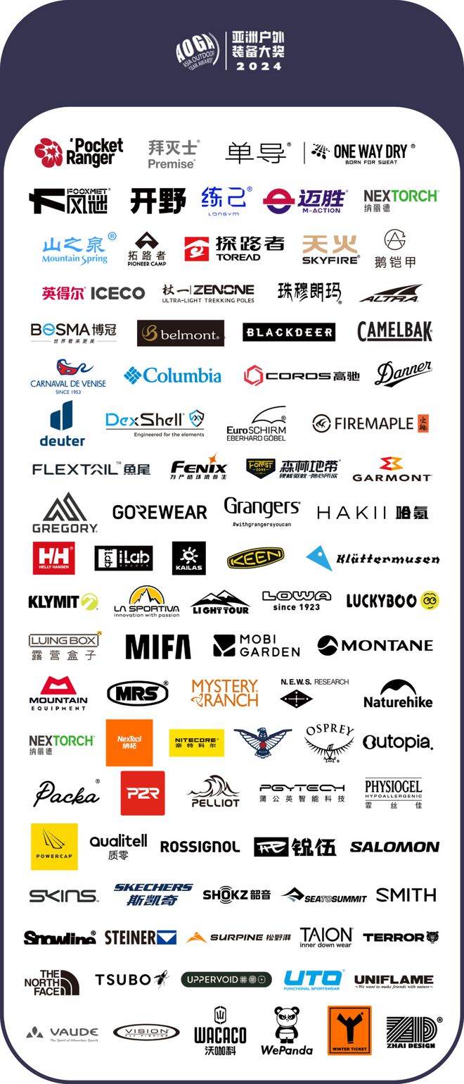 2024亚洲户外装备大奖评审启动你最期待哪一件?(图1) 2024亚洲户外装备大奖评审启动你最期待哪一件?(图1)