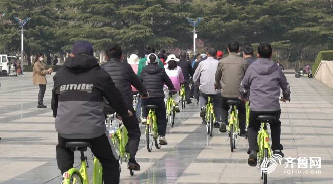 迎着春光一起骑行吧！潍坊10000辆2024年新款公共自行车正式投放(图4)