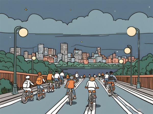 漫评:“骑行热”自由与责任须同在路上(图1) 漫评:“骑行热”自由与责任须同在路上(图1)