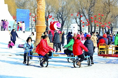 辽宁：冰封千里展英姿(图2)