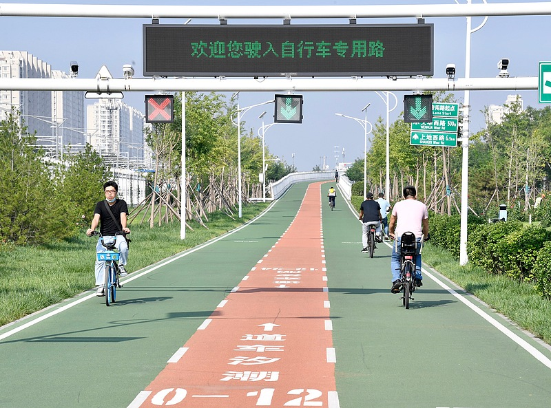 “小心翼翼地逆行”!58亿辆自行车与46亿辆机动车的路权“博弈”(图5) “小心翼翼地逆行”!58亿辆自行车与46亿辆机动车的路权“博弈”(图5)