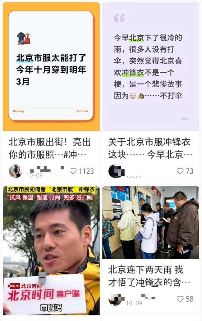 北京市市服打工人秋冬通勤神器：冲锋衣(图1)