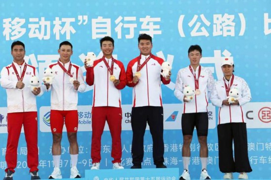 全运史上首次跨境比赛粤港澳大桥镌刻上山东体育金色印记(图1) 全运史上首次跨境比赛粤港澳大桥镌刻上山东体育金色印记(图1)