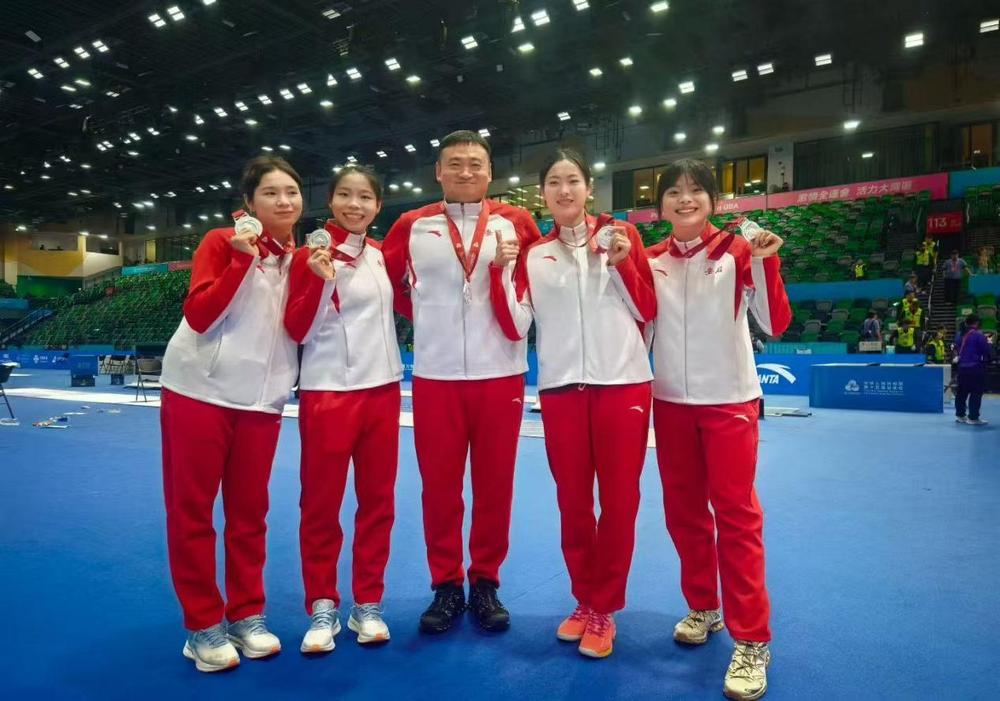 安徽体育运动职业技术学院师生在第十五届全运会书写体教篇章(图6)