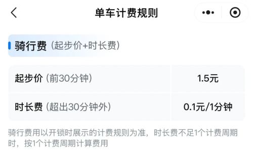 共享单车又涨价?十年骑行费用涨了六倍(图3) 共享单车又涨价?十年骑行费用涨了六倍(图3)