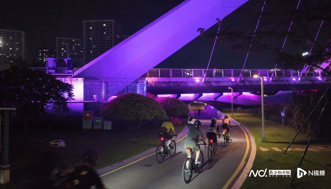 开车太快走路太慢来南沙夜骑解锁山海好风光(图2)