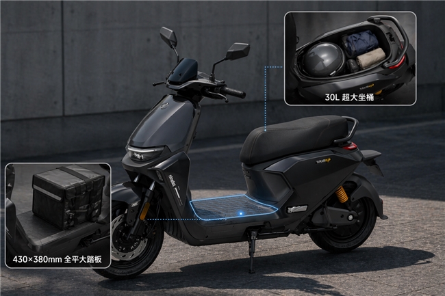 买对不买贵！外卖骑手必看：5K级预算闭眼入这台全能外卖电动车(图3)