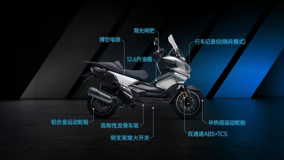 2026年250cc大踏板舒适配置专业解析：赛科龙RT250舒适配置全梳理(图2)